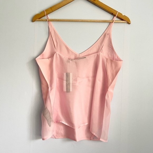𝅺new J Brand Pink Silk Camisole Top US S - Picture 4 of 9